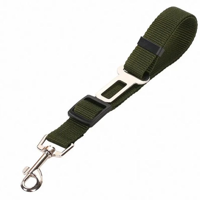 Vehicle Leash Nylon Adjustable Seat Belt for Pets