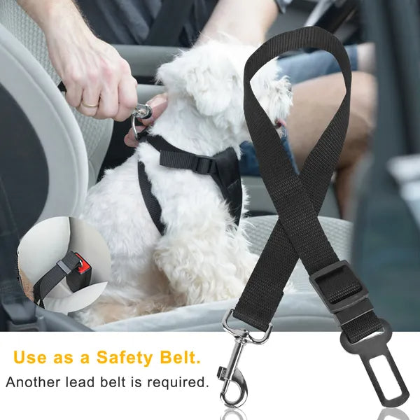 2 Pack Pet Seat Belt Adjustable