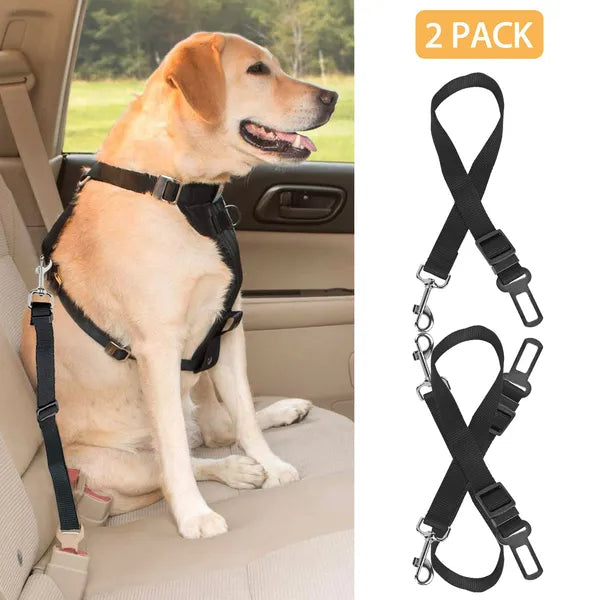 2 Pack Pet Seat Belt Adjustable
