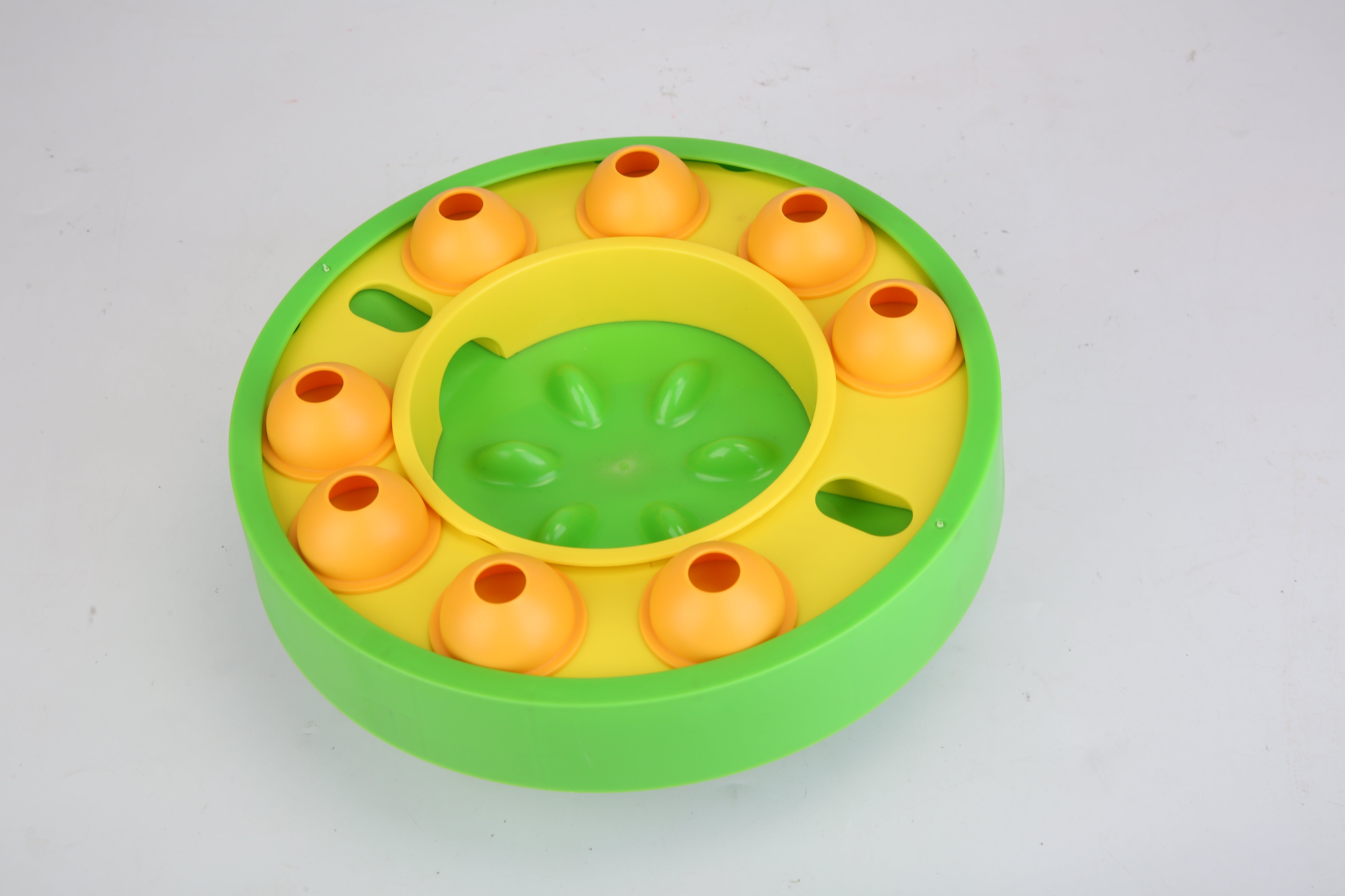 1Pc Dog Puzzle Slow Feeder Bowl Interactive Toy Dog Treat Dispensing Toy