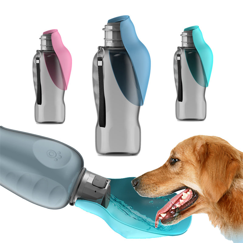 800ml Dogs Water Bottle Portable High Leakproof